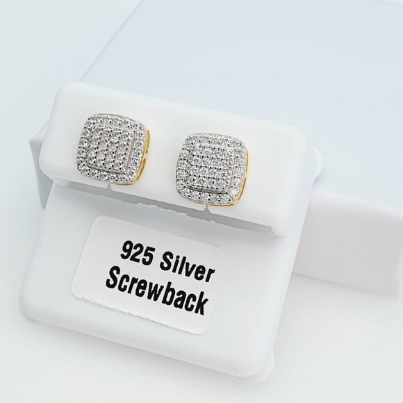 925 Sterling Silver Cubic Zirconia Earrings, U19254800 - Picture 9 of 11